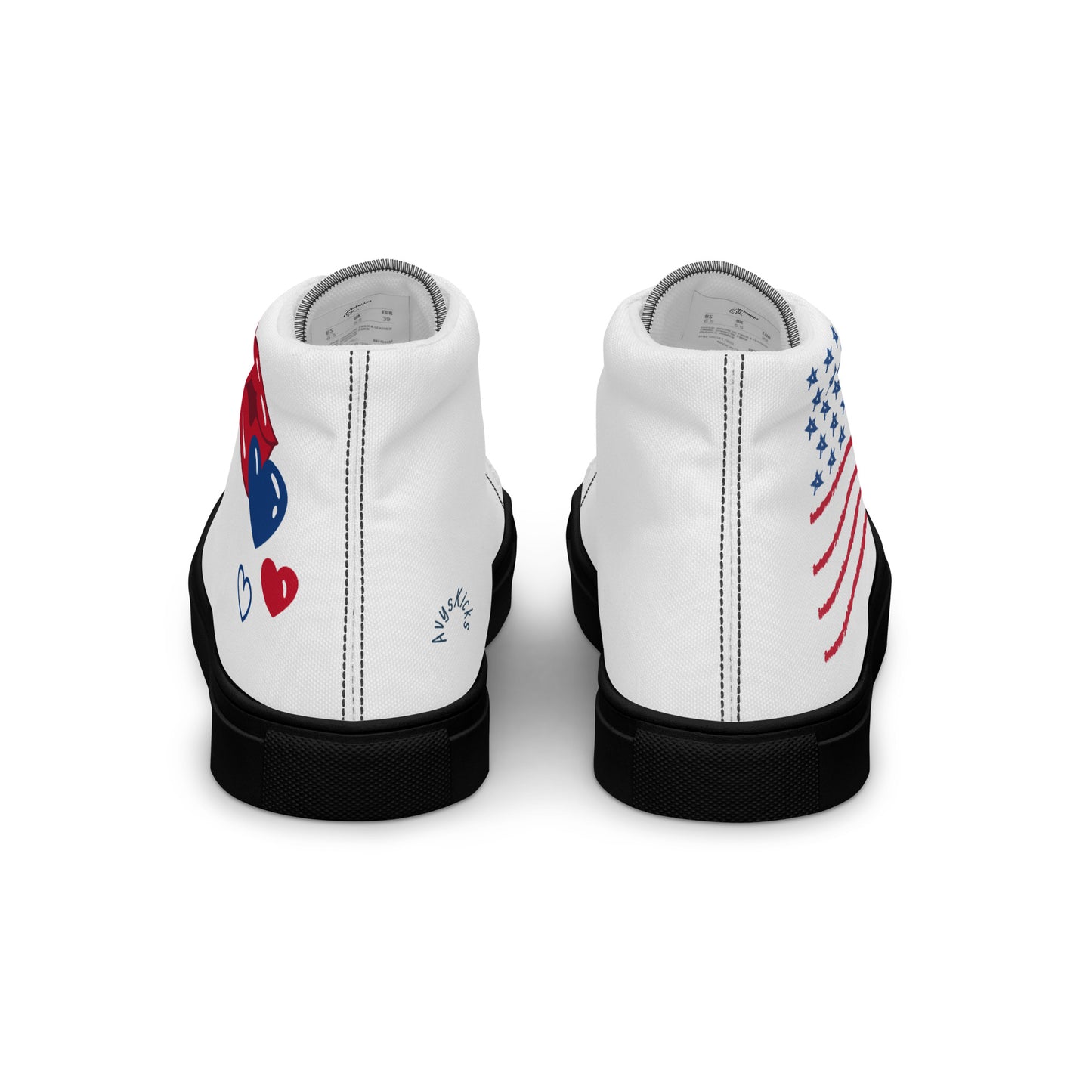 FREE SHIPPING - Avyskicks Men’s high top canvas shoes