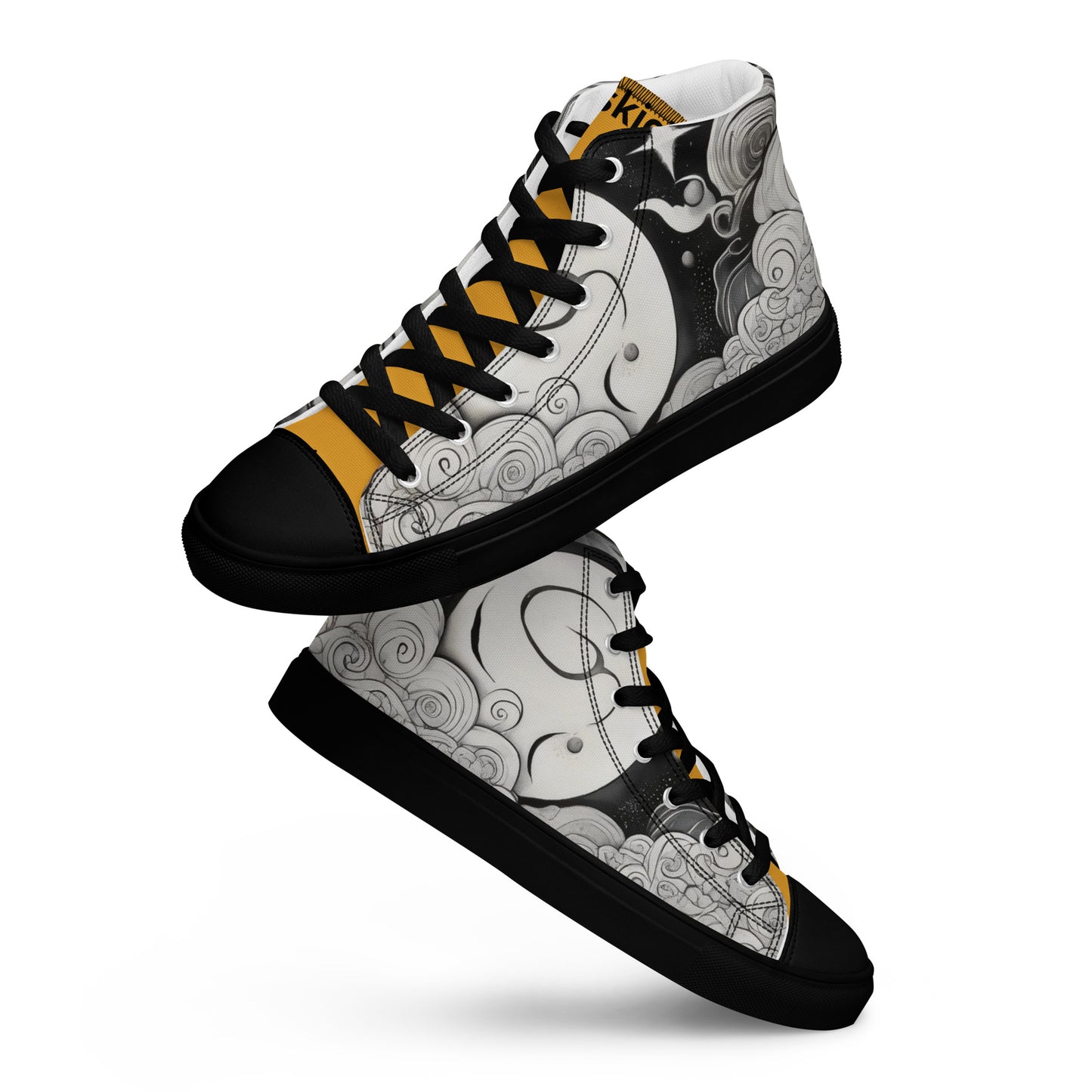 FREE SHIPPING- Men’s high top canvas shoes