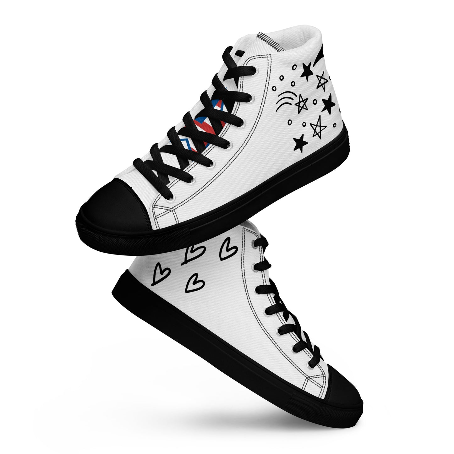 FREE SHIPPING- Avyskicks Men’s high top canvas shoes