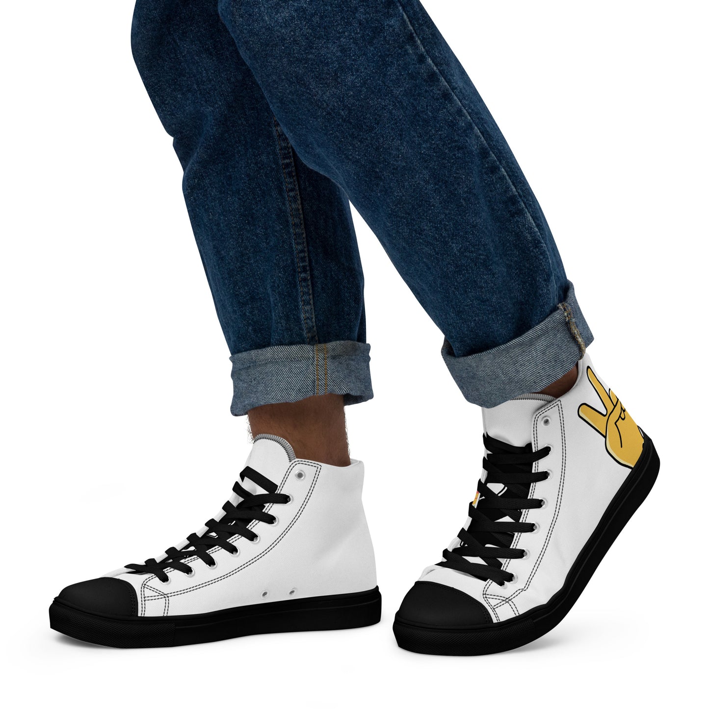 FREE SHIPPING - Avyskicks Men’s high top canvas shoes