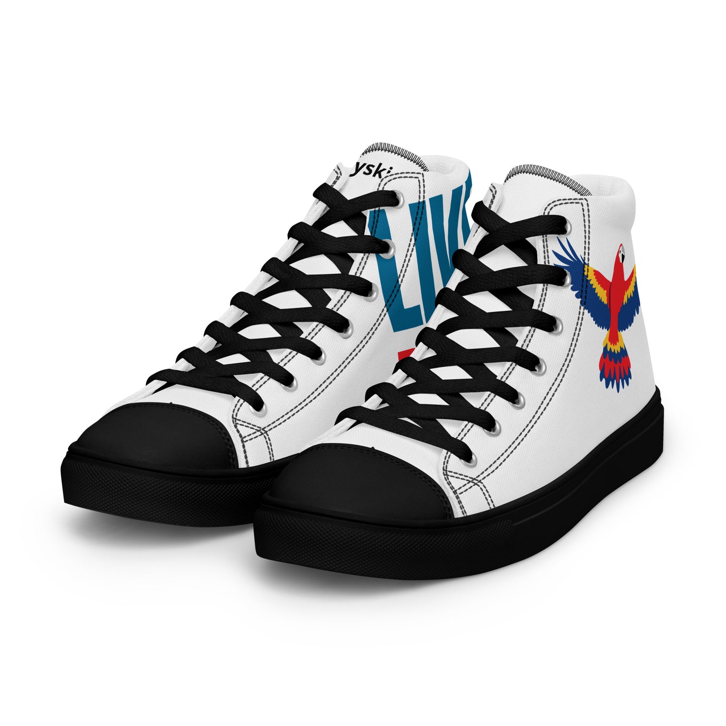 FREE SHIPPING - Men’s high top canvas shoes