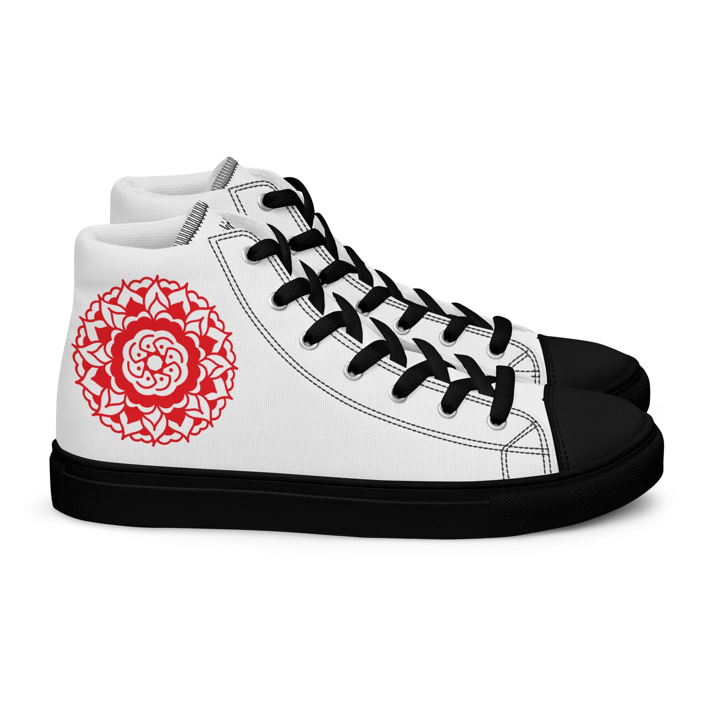 FREE SHIPPING - Men’s high top canvas shoes