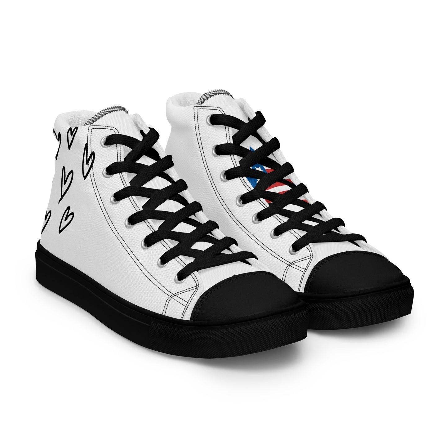 FREE SHIPPING- Avyskicks Men’s high top canvas shoes